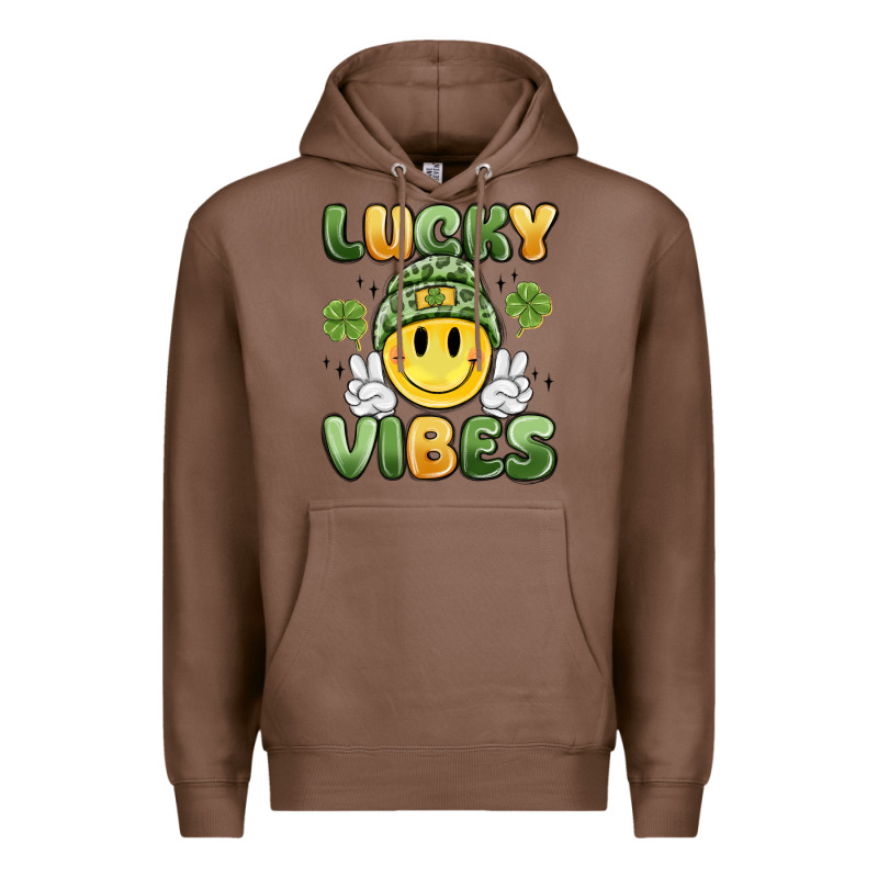 Lucky Vibes Premium Hoodie by MaliasSmallBusiness | Teevron