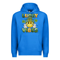 True Royal lucky vibes Premium Hoodie - MaliasSmallBusiness