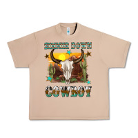 Burro simmer down cowboy Urban Heavy Tee - texasbilliewilder