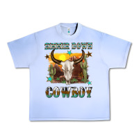 Grape Ice simmer down cowboy Urban Heavy Tee - texasbilliewilder