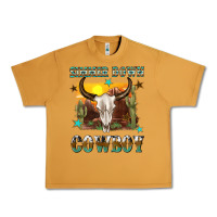 Peanut Butter simmer down cowboy Urban Heavy Tee - texasbilliewilder
