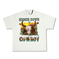 Pistachio simmer down cowboy Urban Heavy Tee - texasbilliewilder