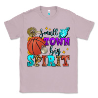 Lilac small town big spirit basketball Classic Tee - Zillion Design Studio