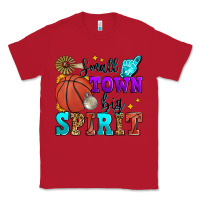 Red small town big spirit basketball Classic Tee - Zillion Design Studio