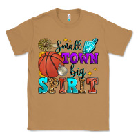 Toasted Coconut small town big spirit basketball Classic Tee - Zillion Design Studio