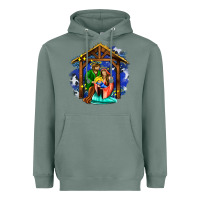 Sage jesus and mary with god Heavyweight Hoodie - AdoDesignShop
