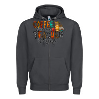 Smoke coffee gives me teacher Zipper Hoodie - CowhideDigitalArt