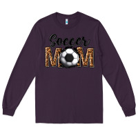 Plum soccer mom Long Sleeve Tee - texasbilliewilder