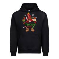 Black the teacher gnome christmas Urban Hoodie - MaliasSmallBusiness