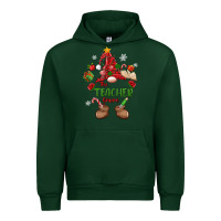 Forest Green the teacher gnome christmas Urban Hoodie - MaliasSmallBusiness