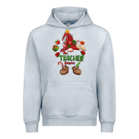 Heather Grey the teacher gnome christmas Urban Hoodie - MaliasSmallBusiness