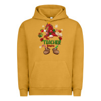 Pigment Peanut Butter the teacher gnome christmas Urban Hoodie - MaliasSmallBusiness