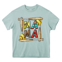 Arona softball mama Heavy Core Tee - CowhideDigitalArt