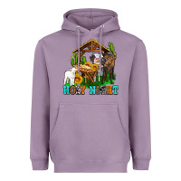 Lavender holy nıght cows and sunflowers Heavyweight Hoodie - AdoDesignShop