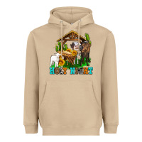 Mushroom holy nıght cows and sunflowers Heavyweight Hoodie - AdoDesignShop