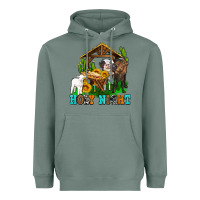 Sage holy nıght cows and sunflowers Heavyweight Hoodie - AdoDesignShop
