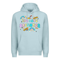 Blue Mist 100 days brighter Premium Hoodie - MaliasSmallBusiness