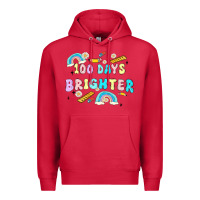 Cardinal 100 days brighter Premium Hoodie - MaliasSmallBusiness