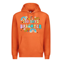 Carrot 100 days brighter Premium Hoodie - MaliasSmallBusiness