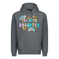 Rock 100 days brighter Premium Hoodie - MaliasSmallBusiness