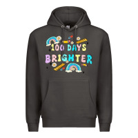 Smoke 100 days brighter Premium Hoodie - MaliasSmallBusiness