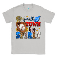 Moon Dust small town big spirit baseball Classic Tee - Zillion Design Studio