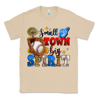Mushroom small town big spirit baseball Classic Tee - Zillion Design Studio
