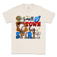 Natural small town big spirit baseball Classic Tee - Zillion Design Studio