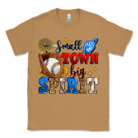 Toasted Coconut small town big spirit baseball Classic Tee - Zillion Design Studio