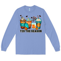 Tis' The Season Basketball Coffee Cups Long Sleeve Tee | Teevron