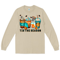 Mushroom tis' the season basketball coffee cups Long Sleeve Tee - Zillion Design Studio