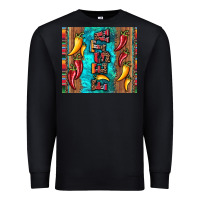 Black fiesta with pepper Premium Sweatshirt - Artiststas