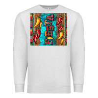 Oatmeal Heather fiesta with pepper Premium Sweatshirt - Artiststas