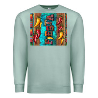 Seafoam fiesta with pepper Premium Sweatshirt - Artiststas