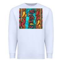 White fiesta with pepper Premium Sweatshirt - Artiststas