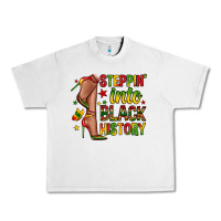 Lunar Rock steppin into black history Urban Heavy Tee - Zillion Design Studio