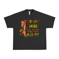 Pigment Black steppin into black history Urban Heavy Tee - Zillion Design Studio