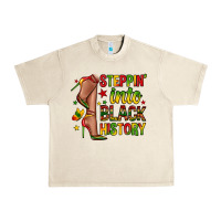 Sandshell steppin into black history Urban Heavy Tee - Zillion Design Studio