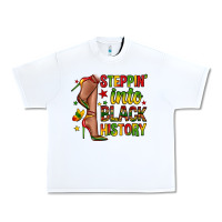 White steppin into black history Urban Heavy Tee - Zillion Design Studio