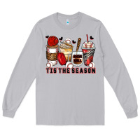 Moon Dust tis' the season baseball coffee cups Long Sleeve Tee - Zillion Design Studio