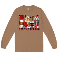 Toasted Coconut tis' the season baseball coffee cups Long Sleeve Tee - Zillion Design Studio