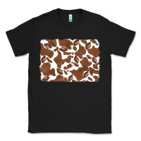 Black distressed chocolate milkshake cowhide Classic Tee - RanaPortraitStore