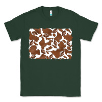 Sports Green distressed chocolate milkshake cowhide Classic Tee - RanaPortraitStore
