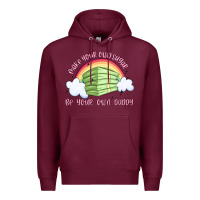 Burgundy make your own sugar be your own daddy Premium Hoodie - MaliasSmallBusiness