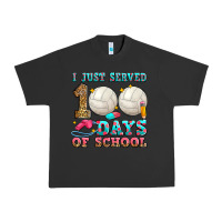 Pigment Black i just served 100 days of school volleyball Urban Heavy Tee - Zillion Design Studio