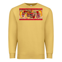 Antique Gold fiesta  license plate template Premium Sweatshirt - Artiststas