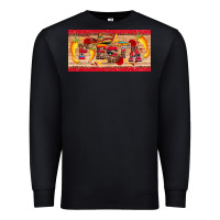 Black fiesta  license plate template Premium Sweatshirt - Artiststas
