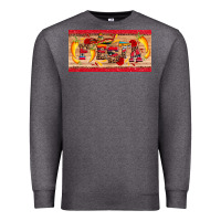 Charcoal Heather fiesta  license plate template Premium Sweatshirt - Artiststas
