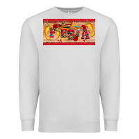 Dove Grey fiesta  license plate template Premium Sweatshirt - Artiststas