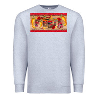 Heather Grey fiesta  license plate template Premium Sweatshirt - Artiststas